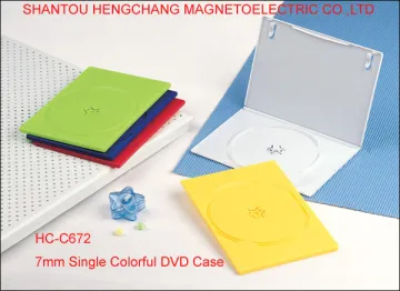 7MM SINGLE COLORFUL DVD Packaging case