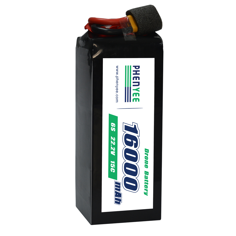 UAV Drone Battery 16000mAh 6s 22.2V 15c