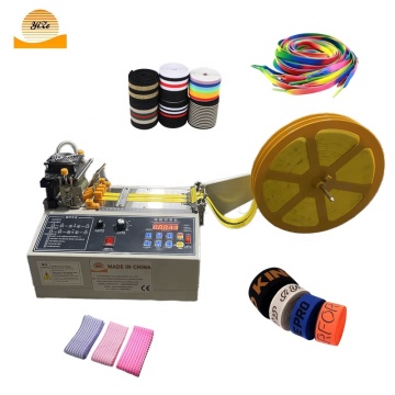 Fabric Tape Belt Cutting Machine - Arrow Oblique Sharp Cutter for Shoelaces