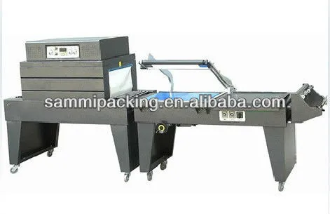 2 in one shrinking wrapping machine + shrink tunnel