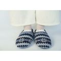 Women Cable Knitted Ballerina House Slippers