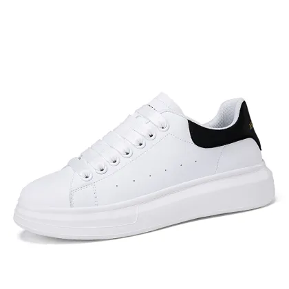 Cost Effective Thick Sole White Shoes for Men - Wholesale Board Shoes