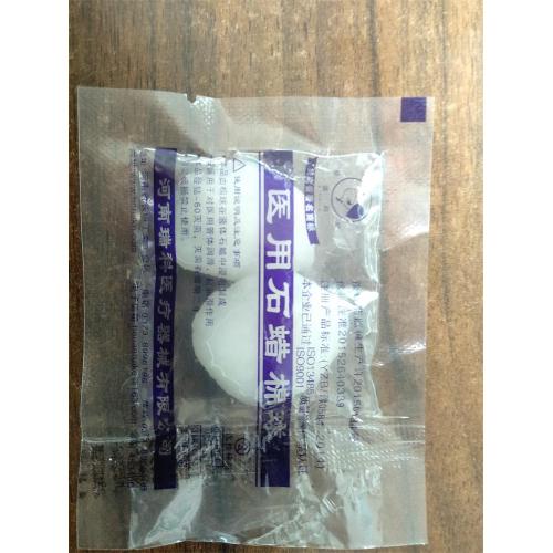 Paraffin wax ball for single use