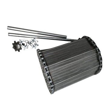 Stainless Steel Wire Chain Link Balance Weave Conveyor Mesh Belt