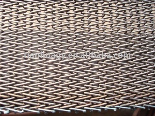 stainless steel compound balanced weave belt