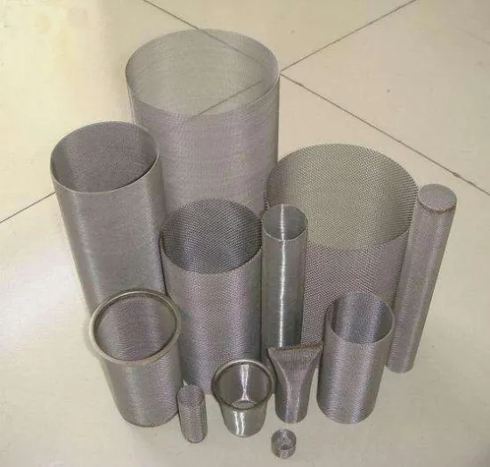 Cylinder shaped filter tube to make filter equipment
