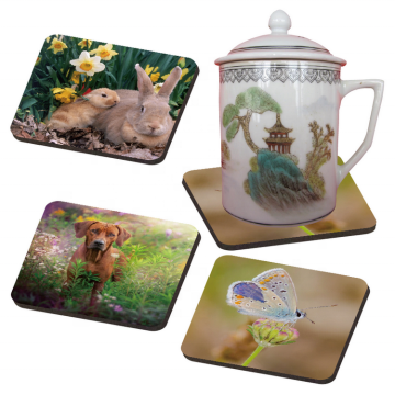 Eva Foam Square Coasters - Pabrik untuk grosir cound teh coaster dalam persediaan