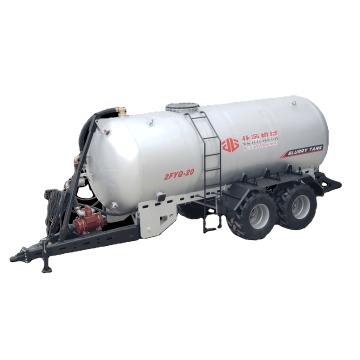 Tractor-Driven Slurry Tanker for Biogas Fluid Spraying and Sewage Transporting