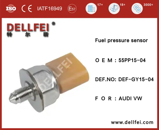 Fuel Rail High Pressure Sensor 55PP15-04 for AUDI,VW