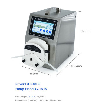 Intelligent Laboratory Peristaltic Pump - BT300LC Touch Screen Quantitative Filling Pump