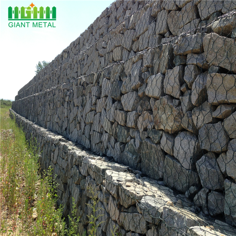 gabion mesh box Brazil galvanized terramesh gabion