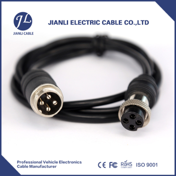 vehicle mobile camera Shieled 4pin video extension cable