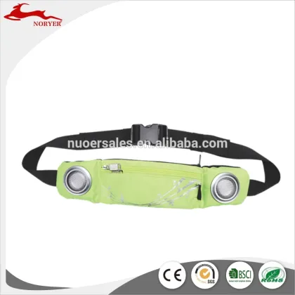 2017 Waterproof waist bag,mens sport waist bag,sports waist bag lycra led running belt