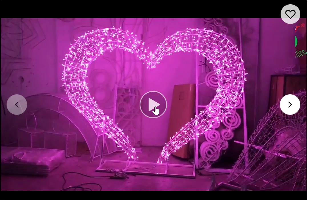 Wedding Motif Light 2d 3d Decor