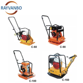 Used Road Machinery: 10.5KN Concrete Vibrating Plate Compactor with Gasoline Engine for Sale