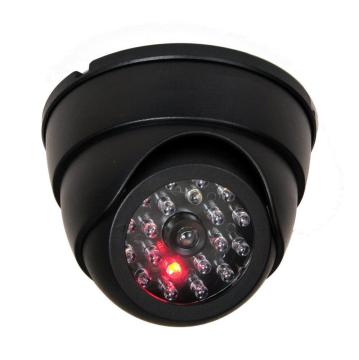 IHUAlite Outdoor Indoor High Simulation CCTV 1 Red LED Blinking Mini Security Fake Camera