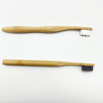 Custom logo private bamboo toothbrush