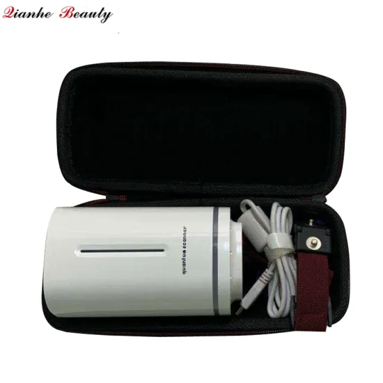 New type portable quantum magnetic analyser machine with wristband for health test