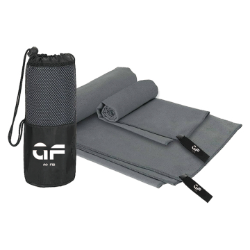 Custom Quick Dry Microfiber Towel for Sports, Gym, Beach & Tennis