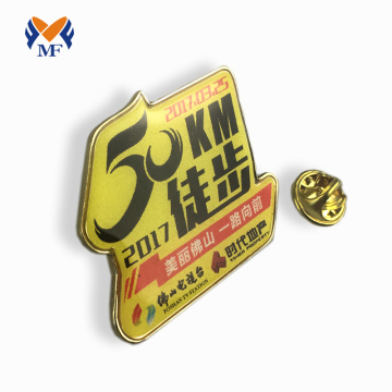 Newest Sports 50km Walk Metal Pin Badge