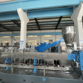 Recycle PET scrap pelletizing production line