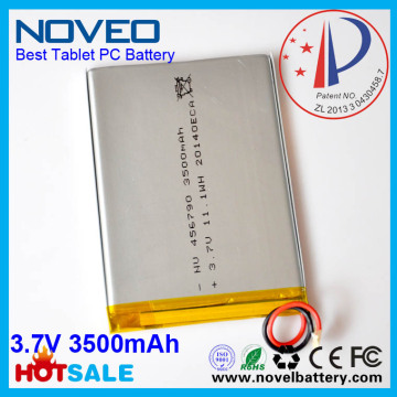 3.7V 3500mAh Lp-456790 12.95wh with PCB and Wire CE, UL, RoHS Approved Best Quality High Capactiy Tablet PC Battery-China Shenzhen Battery Manufacturer.