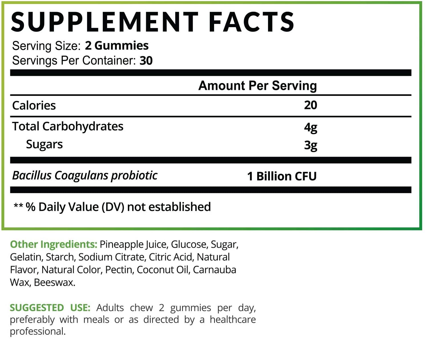 Private Label Vegan Probiotic Enzyme Gummies Digestive Prebiotic Gummies Body slim prebiotic Gummies