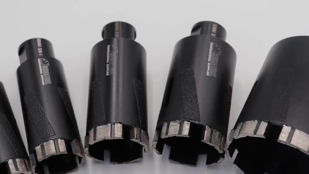 32mm Laser Welded Dry Core Drill Bits for Granite and Concrete