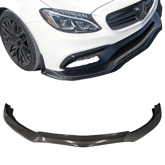Hot Sale Carbon Fiber PSM Front Lip for C-Class W205 C63 AMG Coupe Sedan Bumper Splitter