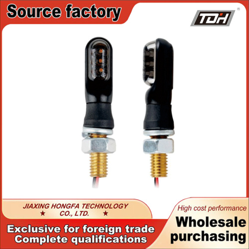 Sinal sequencial fino para motocicleta