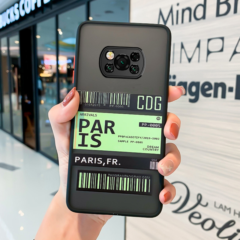 For Xiaomi Poco X3 NFC Case For Xiaomi Mi 9T 9 T Pro Redmi Note 9 8 Pro Max 9S 9 S 9A Case Cute CDG Shockproof Phone Case Cover