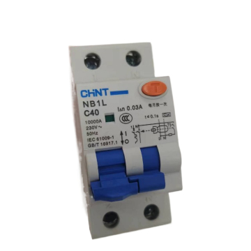 CHINT NB1L Residual Current Operated Circuit Breaker Magnetic Type 1P+N RCBO