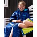 sleeveless hooded kids swim parka waterproof changing robes