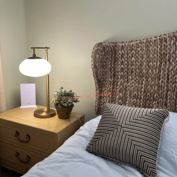 Nordic Creative Glass Ball Vertical Table Lamp for Home and Office