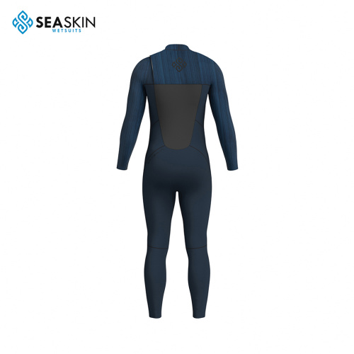 Seaskin 2025 New Arrival 4/3mm Zipperless Men Wetsuit