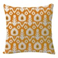 Custom Flax Throw Pillow Case Decor cushion Pillowcase