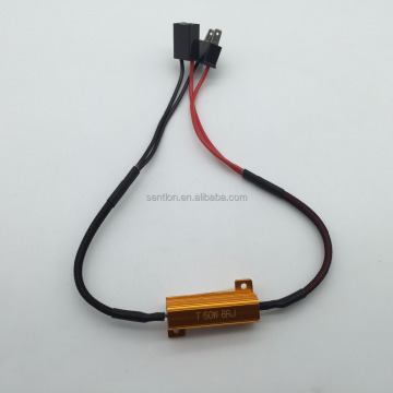 Factory Price H7 LED Error-Free Load Resistor LED Warning Light Decoder Wire Harness