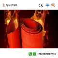 Silicone coated fire retardant cloth