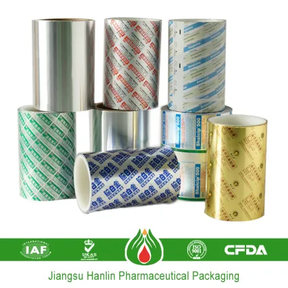 pharmaceutical packaging lamination rolls for drug packing