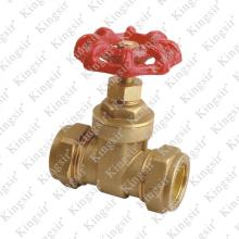 FORGE BRASS GATE VALVE WITH UNION NUT