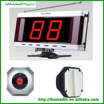 Restaurant equipment table waiter calling system