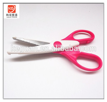 J-123 hot sales good quality popular colorful children plastic scissor
