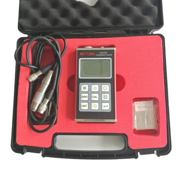 Sound Velocity Calibration Function DFT Meter Coating Thickness Gauge