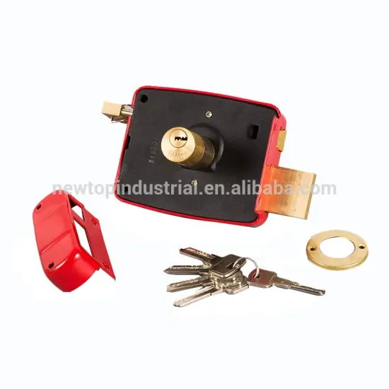 Security anti-theft rim night latch house door lock