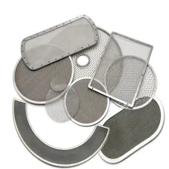 Black Wire Mesh 16 Mesh 0.29mm Polymer Melt Filter Pack Disc - Stainless Steel Filter Disc