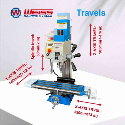 VM18L Variable Speed Milling Machine