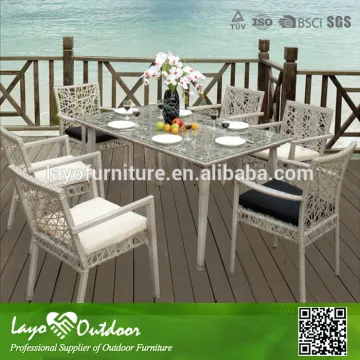 Fashionable And Comfortable Rattan Dining Table Set
