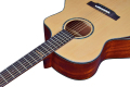 Podłokietnik 41 -calowy solidny górna gitara akustyczna