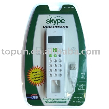 USB Skype Phone TP-PD241H (VoIP phone, USB phone)