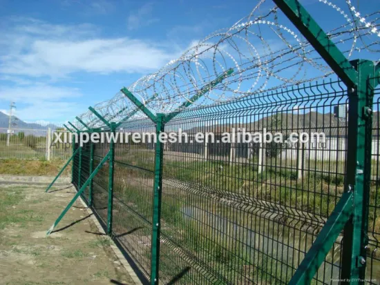 2.5m height razor Wire Mesh airport Fencing (china factory)
